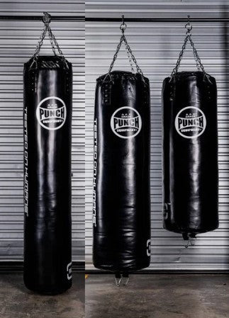 Trophy Getters Mil-Spec Empty Boxing Bag Casing – 5ft, Black