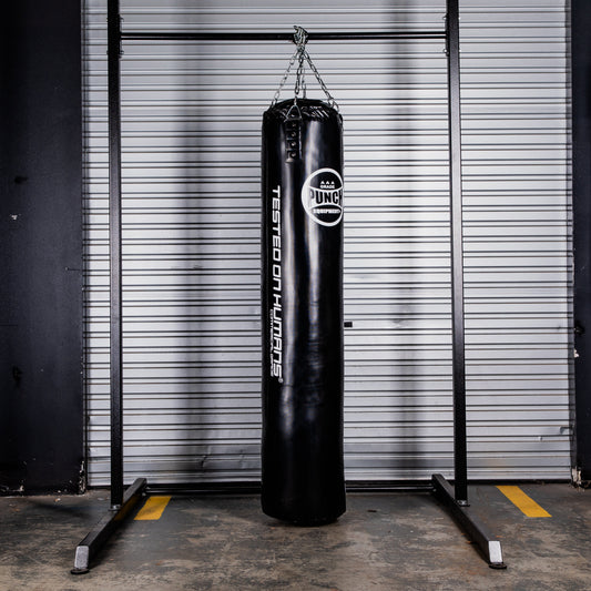Trophy Getters Mil-Spec Refillable Boxing Bag – 6ft, Black
