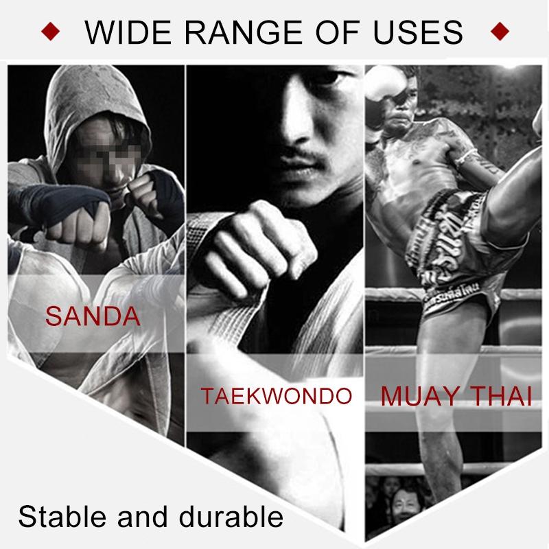 Thickened Leg Guards For Freestyle Grappling Thai Boxing And Taekwondo - White