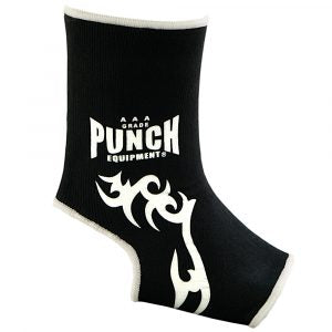 Thai-Style Ankle Supports – Tattoo Print, Black