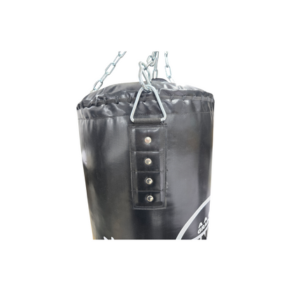 Trophy Getters Mil-Spec Empty Boxing Bag Casing – 5ft, Black