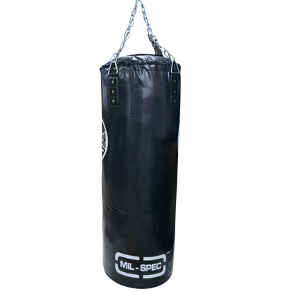 Trophy Getters Mil-Spec Refillable Boxing Bag – 4ft, Black