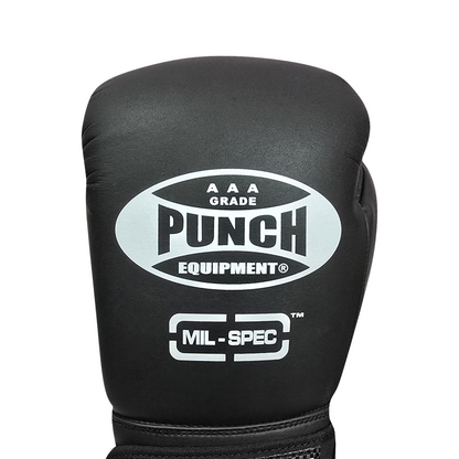 Trophy Getters Mil-Spec Boxing Gloves – Matt Black