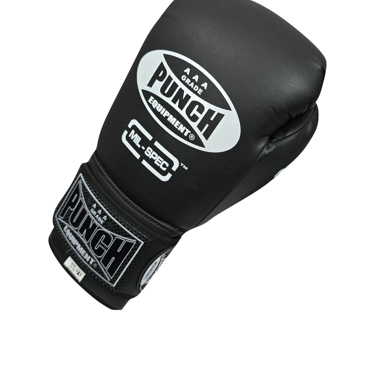 Trophy Getters Mil-Spec Boxing Gloves – Matt Black