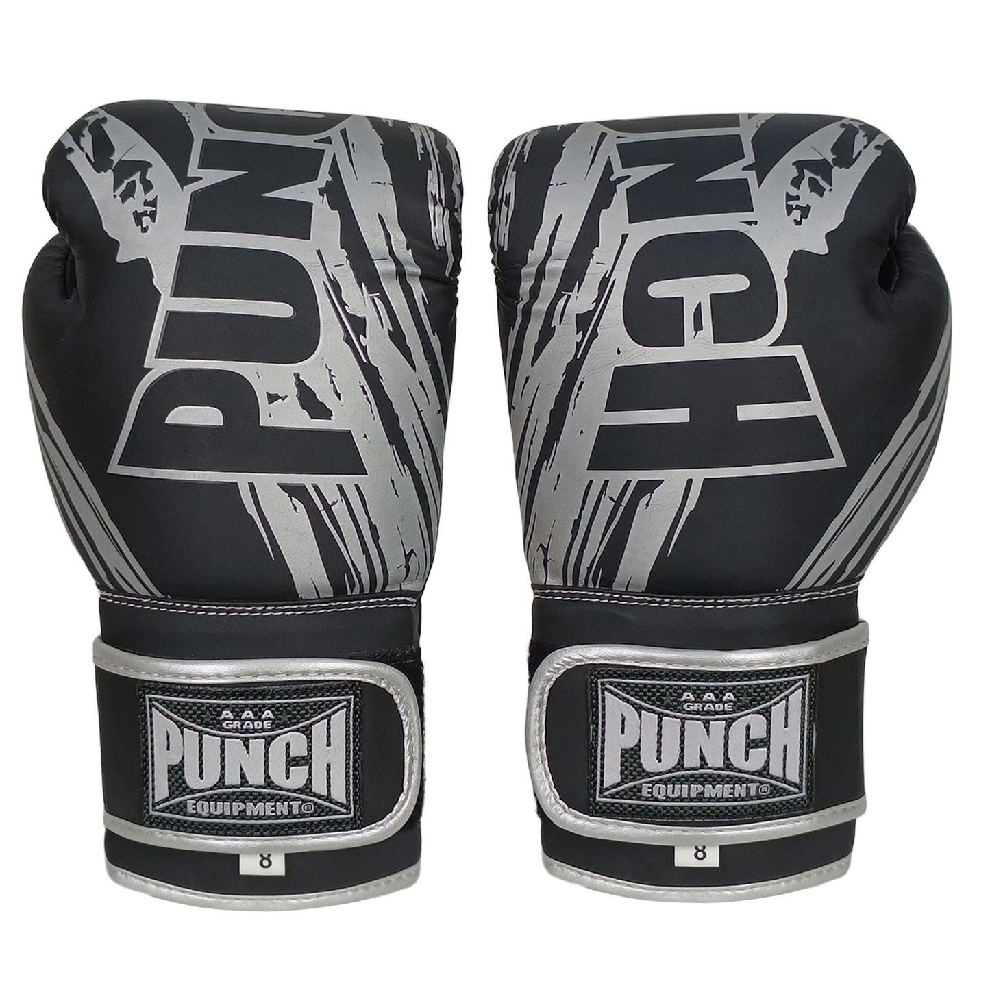Youth Boxing Gloves – 8oz, Matt Black (Ages 8–14)