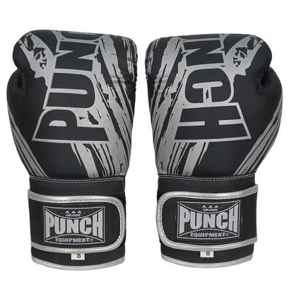 Youth Boxing Gloves – 8oz, Matt Black (Ages 8–14)