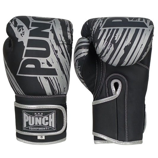 Youth Boxing Gloves – 8oz, Matt Black (Ages 8–14)