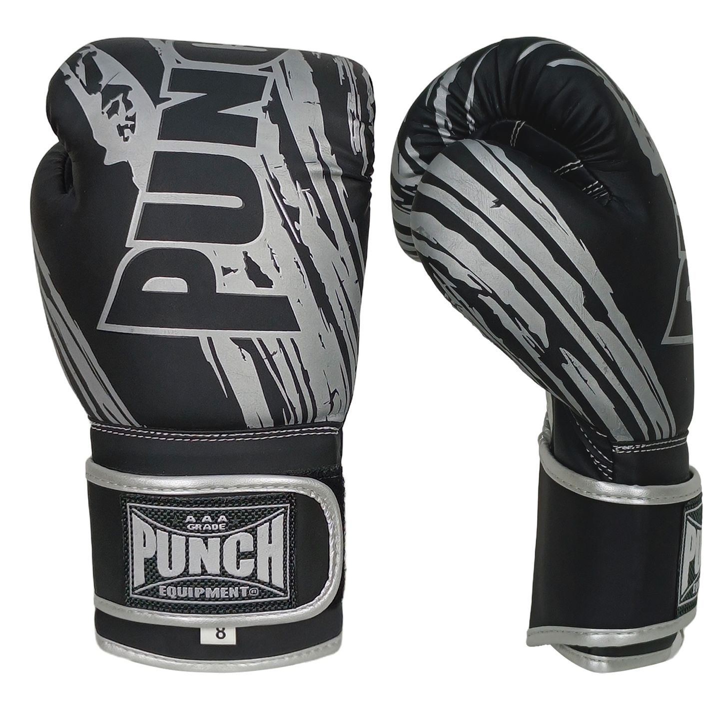 Youth Boxing Gloves – 8oz, Matt Black (Ages 8–14)
