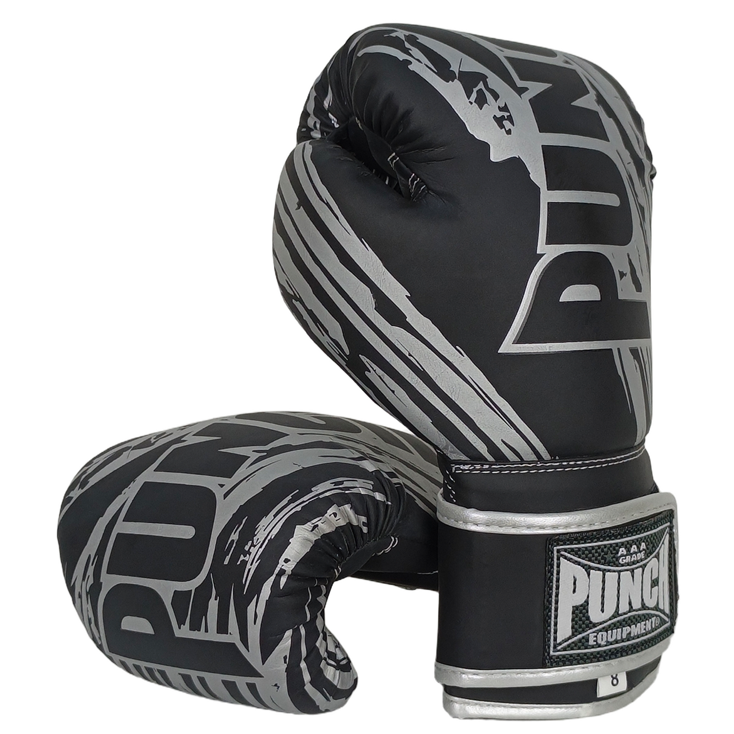 Youth Boxing Gloves – 8oz, Matt Black (Ages 8–14)