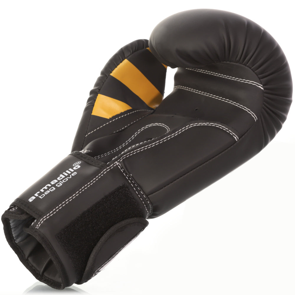 Armadillo Safety Bag Gloves – 12oz, Matt Black