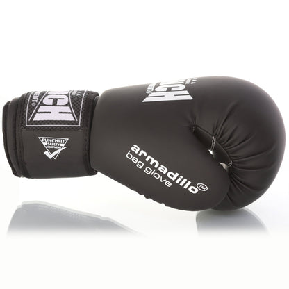 Armadillo Safety Bag Gloves – 12oz, Matt Black