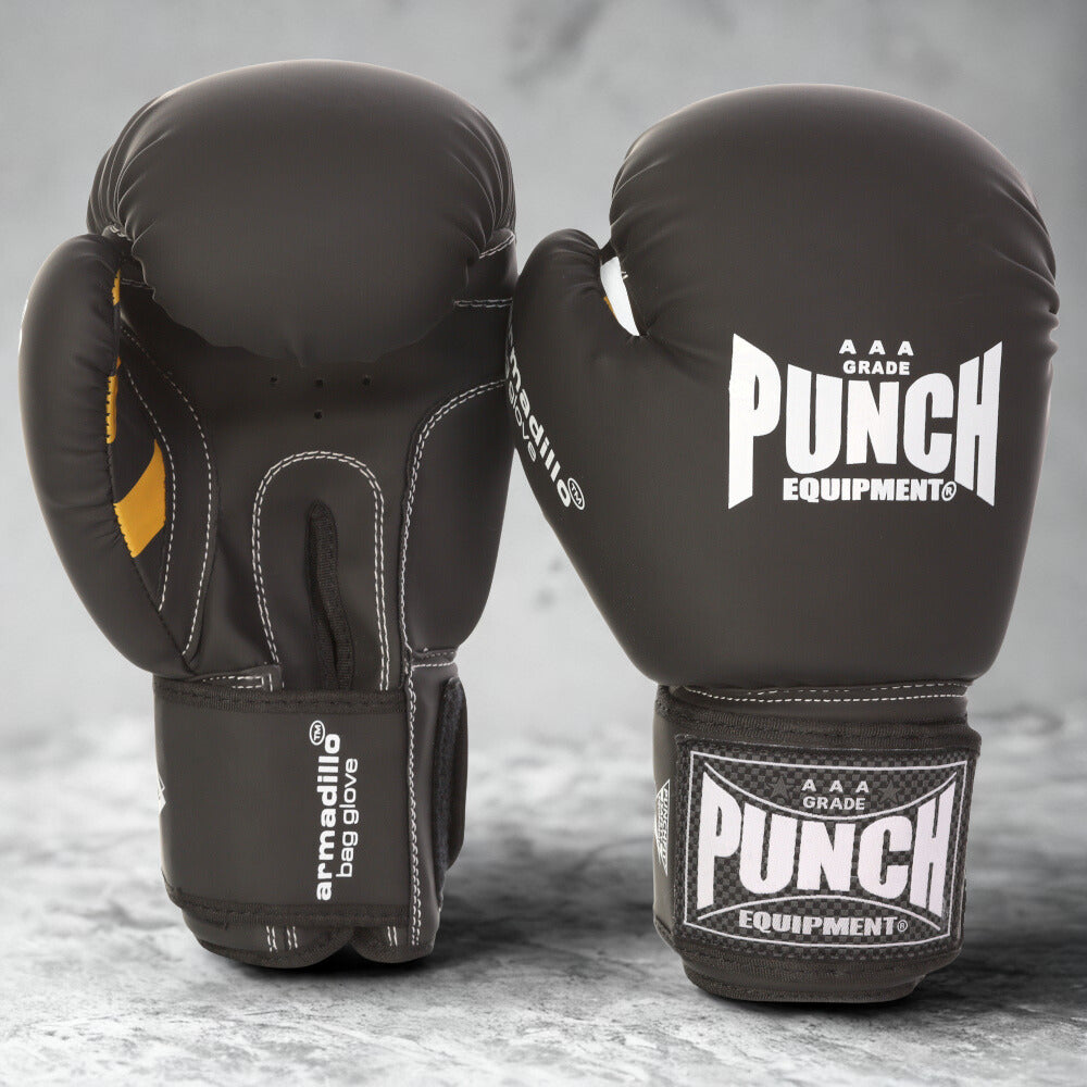 BAG GLOVES - Armadillo™ SAFETY - MATT BLACK-12oz