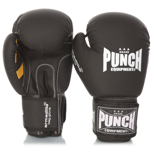 Armadillo Safety Bag Gloves – 12oz, Matt Black