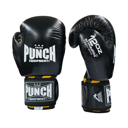 Armadillo Safety Boxing Gloves – 12oz, Black