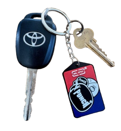 Mil-Spec Tough Guy Rubber Keyring