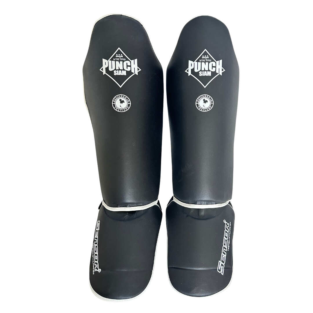 Siam Sensor Shin Pads – Black