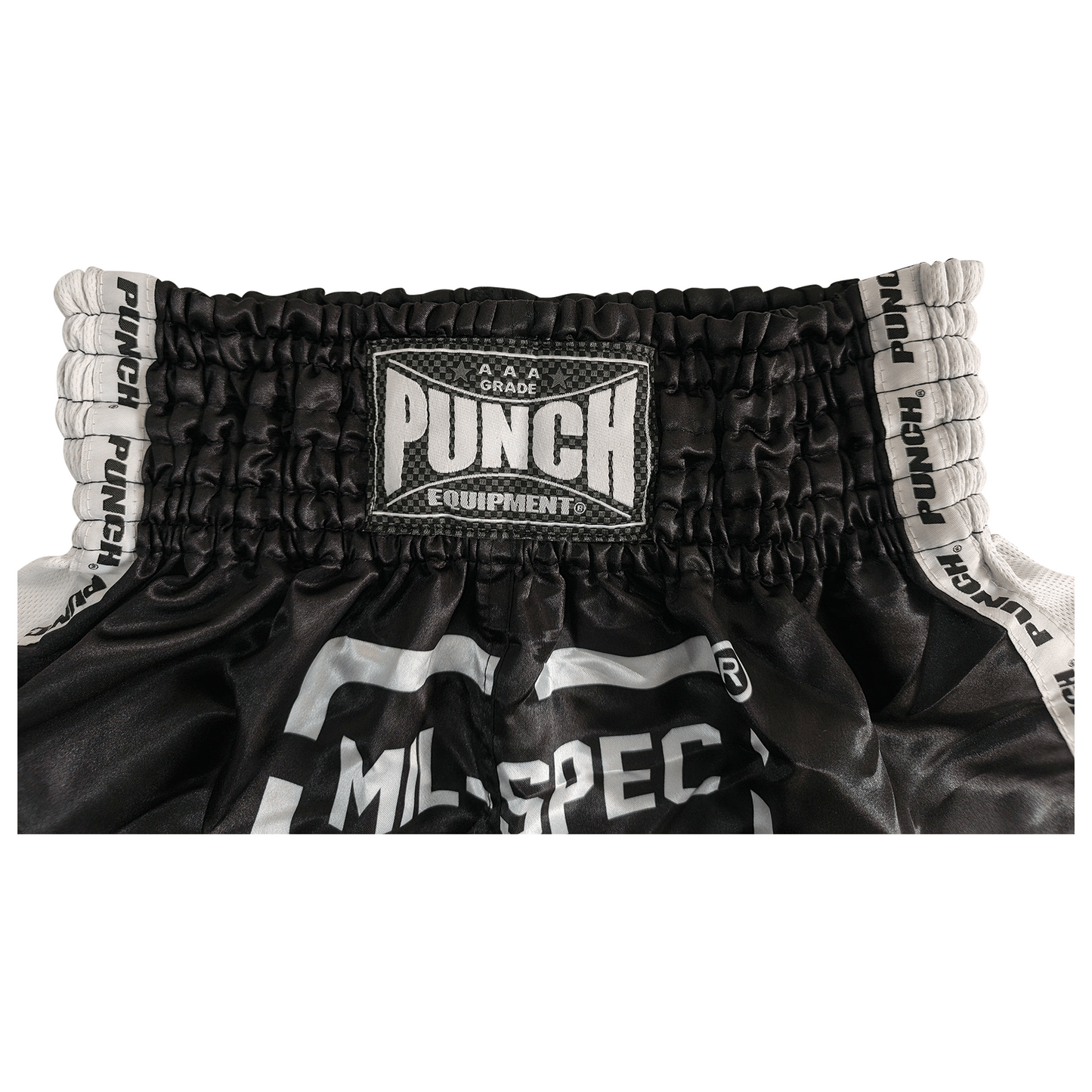 Mil-Spec Muay Thai Shorts – Black