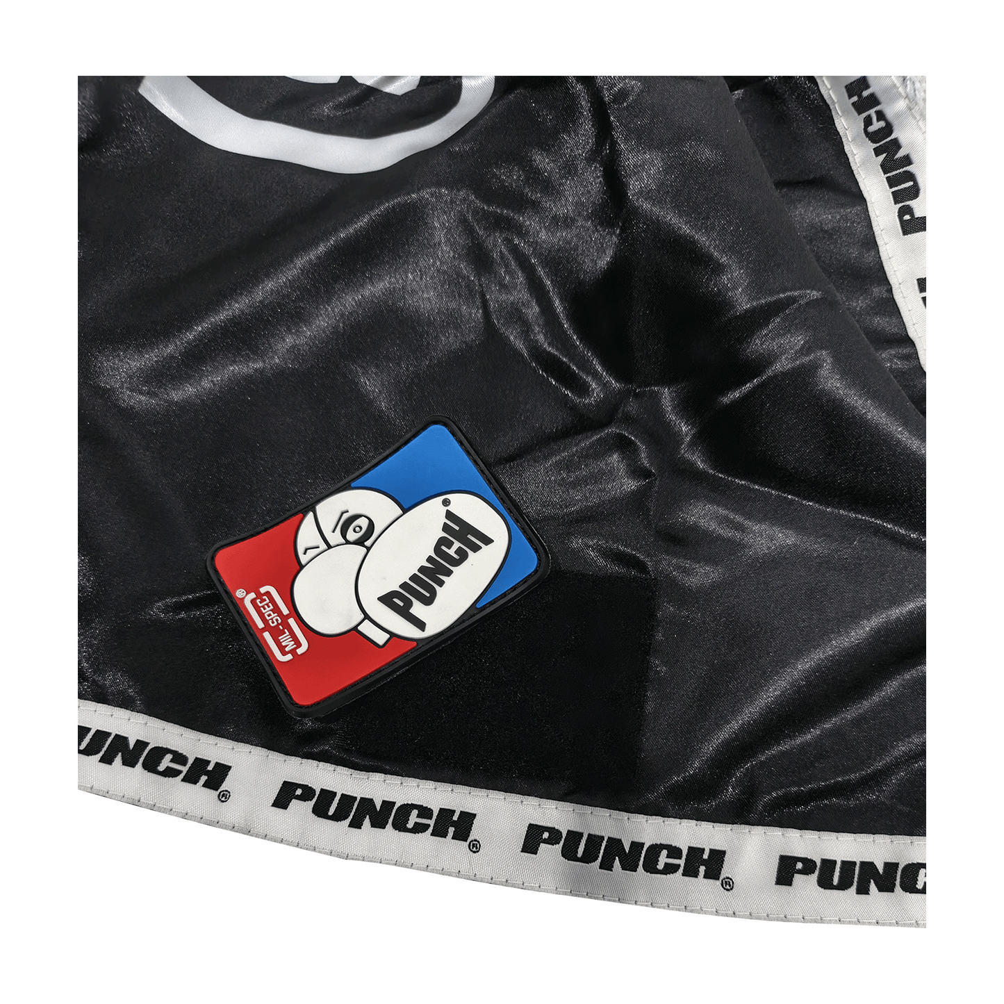 Mil-Spec Muay Thai Shorts – Black