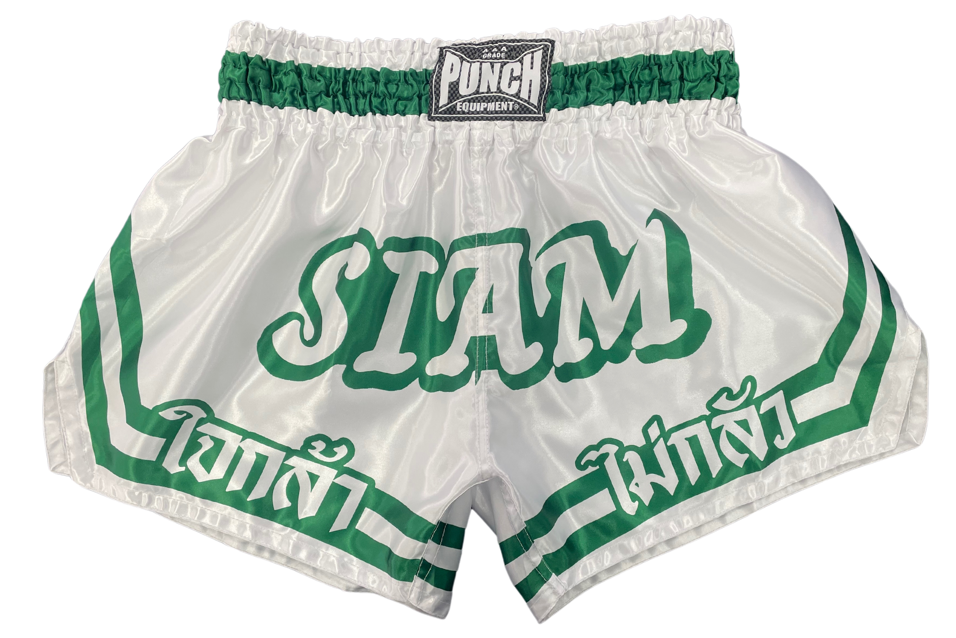 THAI SHORTS - Siam™ - WHITE/GREEN