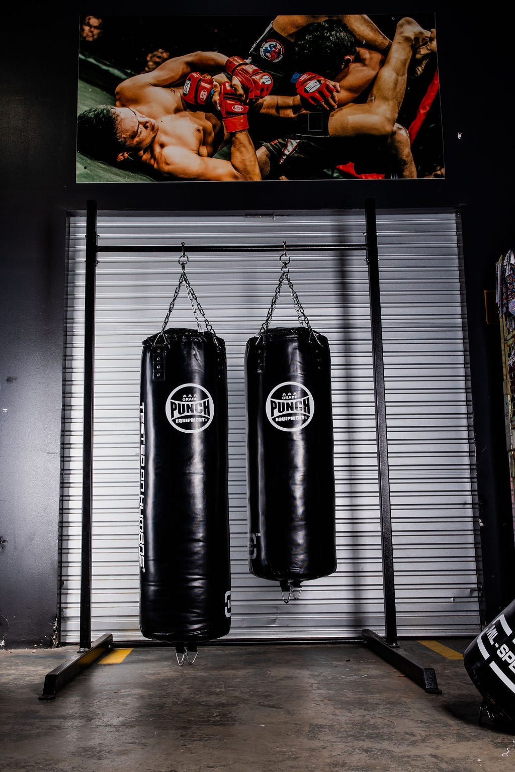 Trophy Getters Mil-Spec Empty Boxing Bag Casing – 5ft, Black