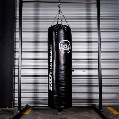 Trophy Getters Mil-Spec Empty Boxing Bag Casing – 5ft, Black