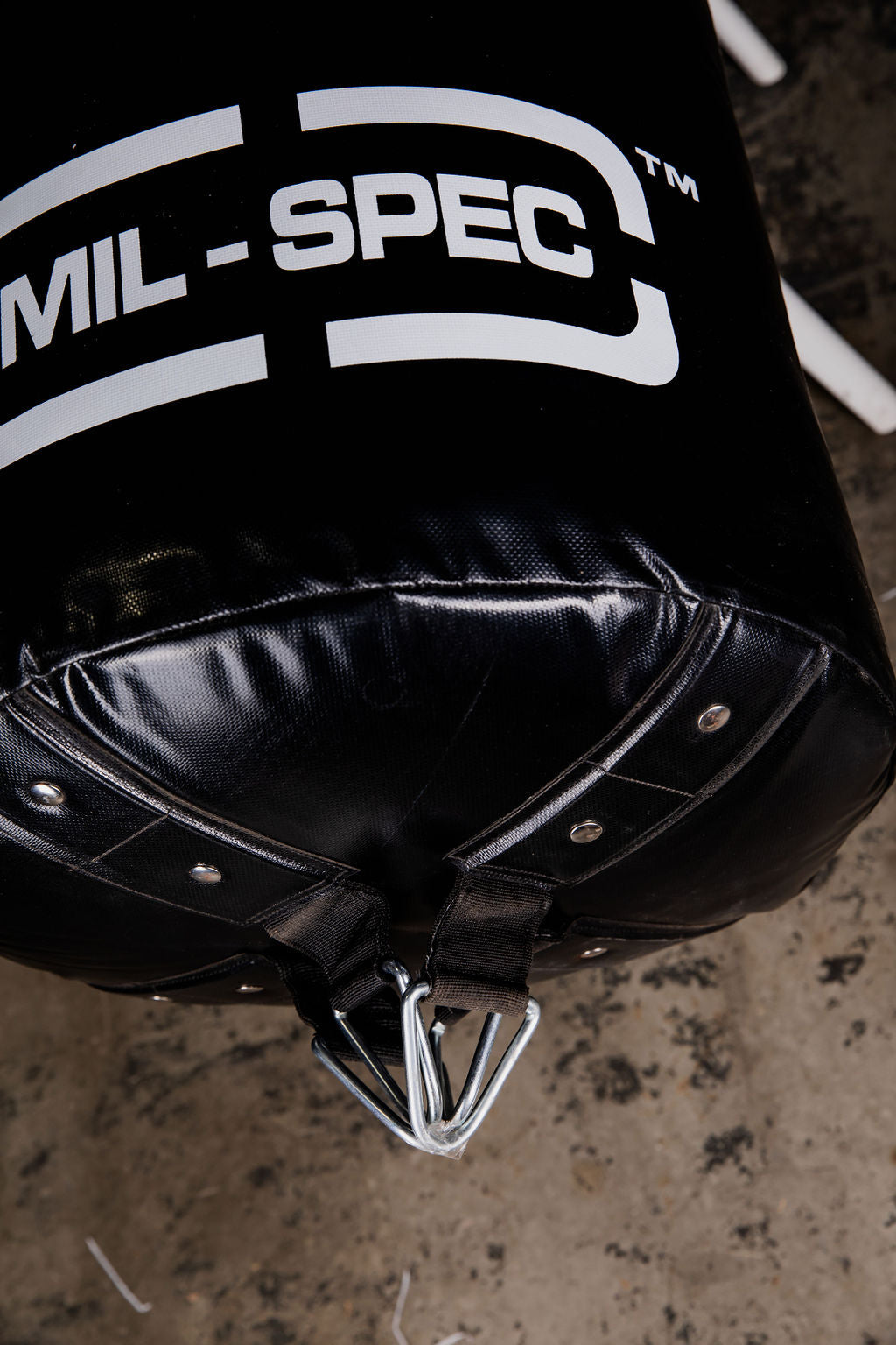 Trophy Getters Mil-Spec Empty Boxing Bag Casing – 5ft, Black