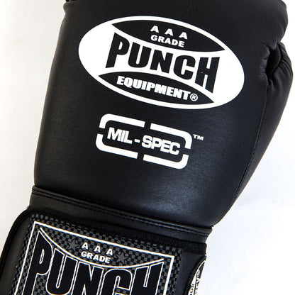 Trophy Getters Mil-Spec Boxing Gloves – Matt Black