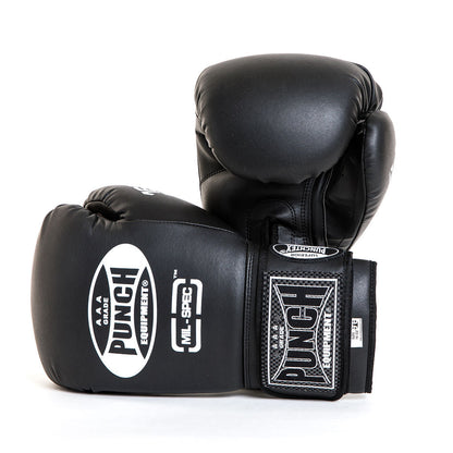 Trophy Getters Mil-Spec Boxing Gloves – Matt Black