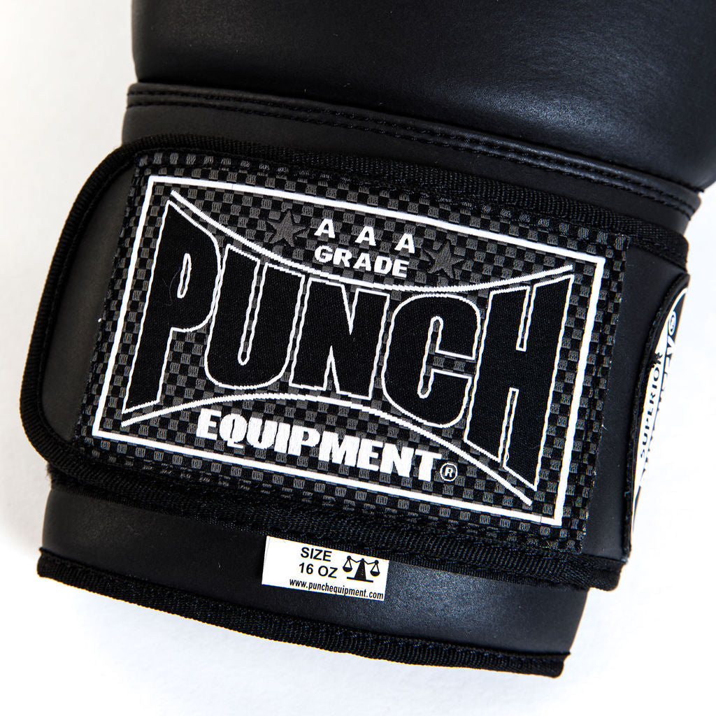 Trophy Getters Mil-Spec Boxing Gloves – Matt Black