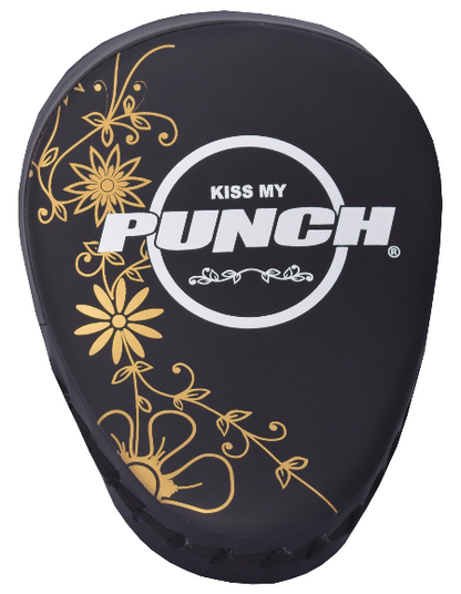Urban Gold Skull Art Focus Pads – Black