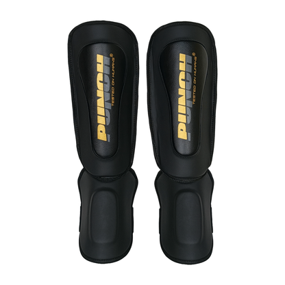 SHIN PADS - Urban™ - MUAY THAI - BLACK