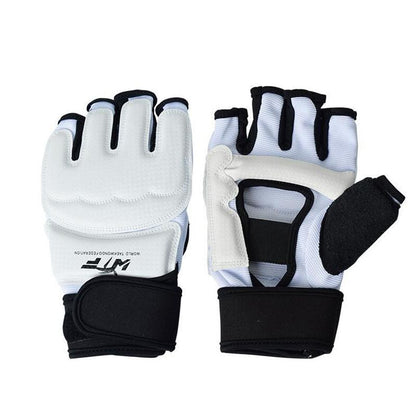 Adults Half Finger Sandbag Training Boxing Gloves - Pu Leather For Fitness And Sparring