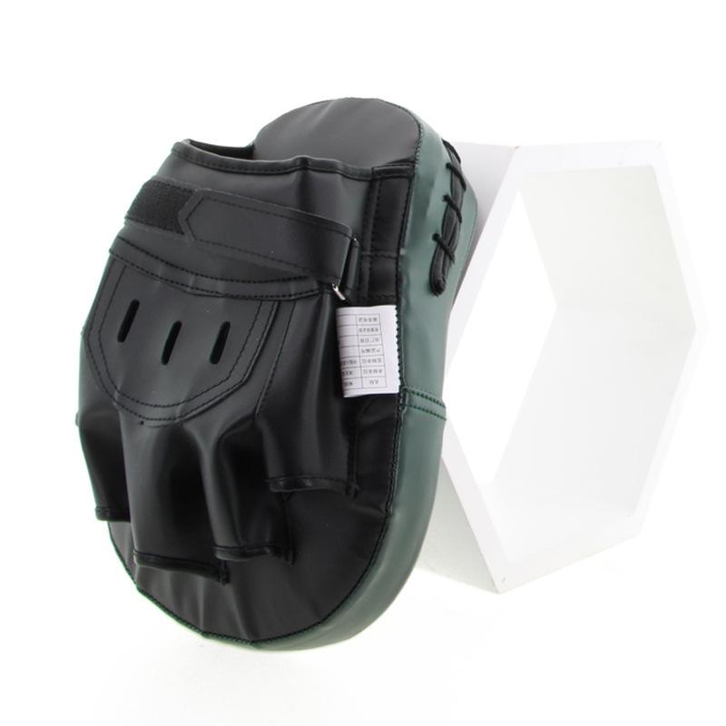 Green Leather Arc Boxer Training Hand Target