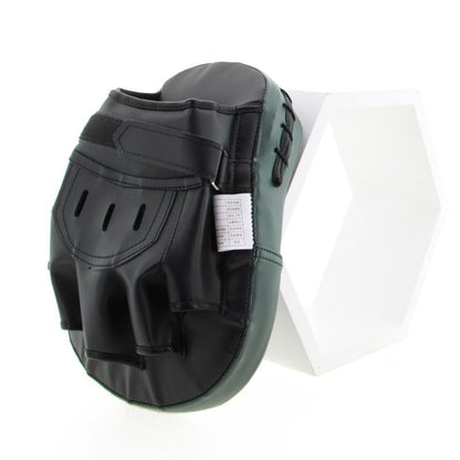 Green Leather Arc Boxer Training Hand Target
