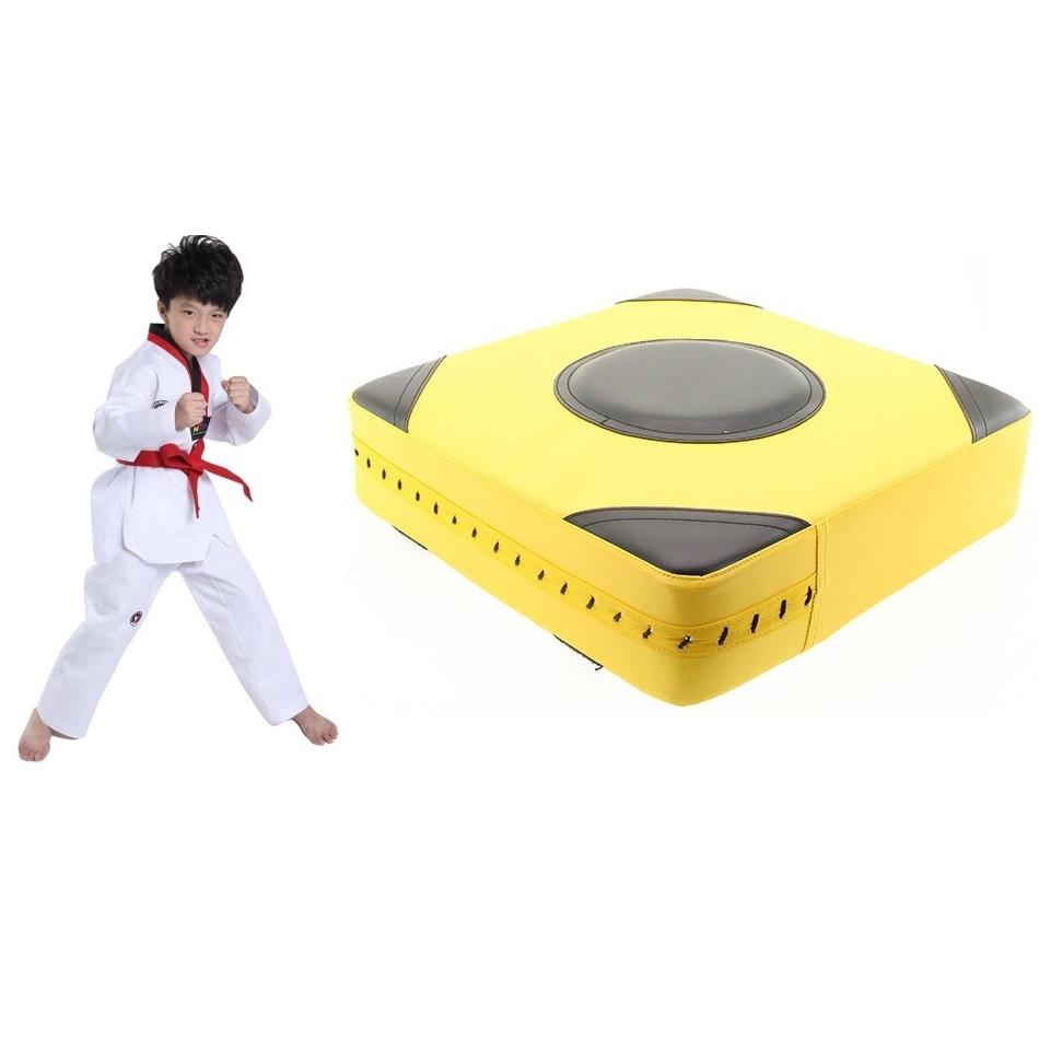 Thickened Square Boxing Wall Target - Magic Stickers - 40X40X10 - Red Black