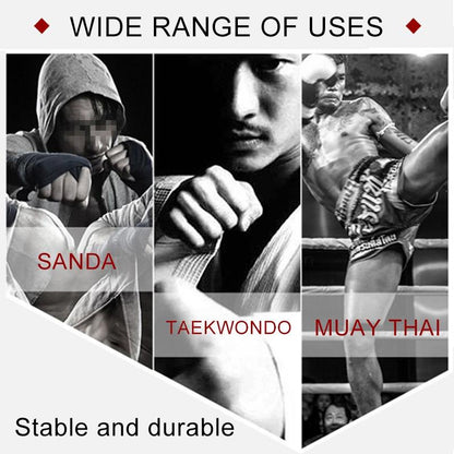 Thickened Leg Guards For Freestyle Grappling Thai Boxing And Taekwondo - White