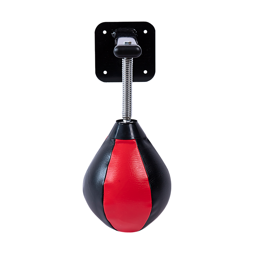 Wall Hanging Boxing Punching Bag Speed Training Stress Relief Kit with Wall Mount Bracket
