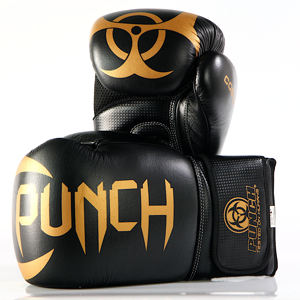 Urban Cobra Boxing Gloves – Black/Gold