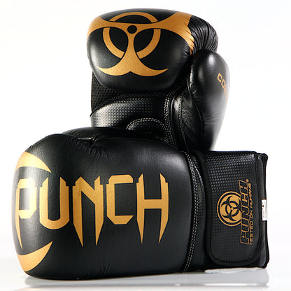 Urban Cobra Boxing Gloves – Black/Gold