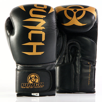 Urban Cobra Boxing Gloves – Black/Gold