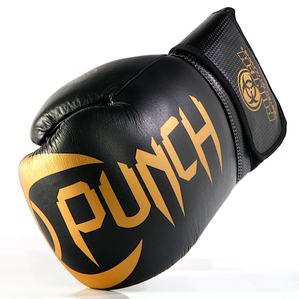 Urban Cobra Boxing Gloves – Black/Gold