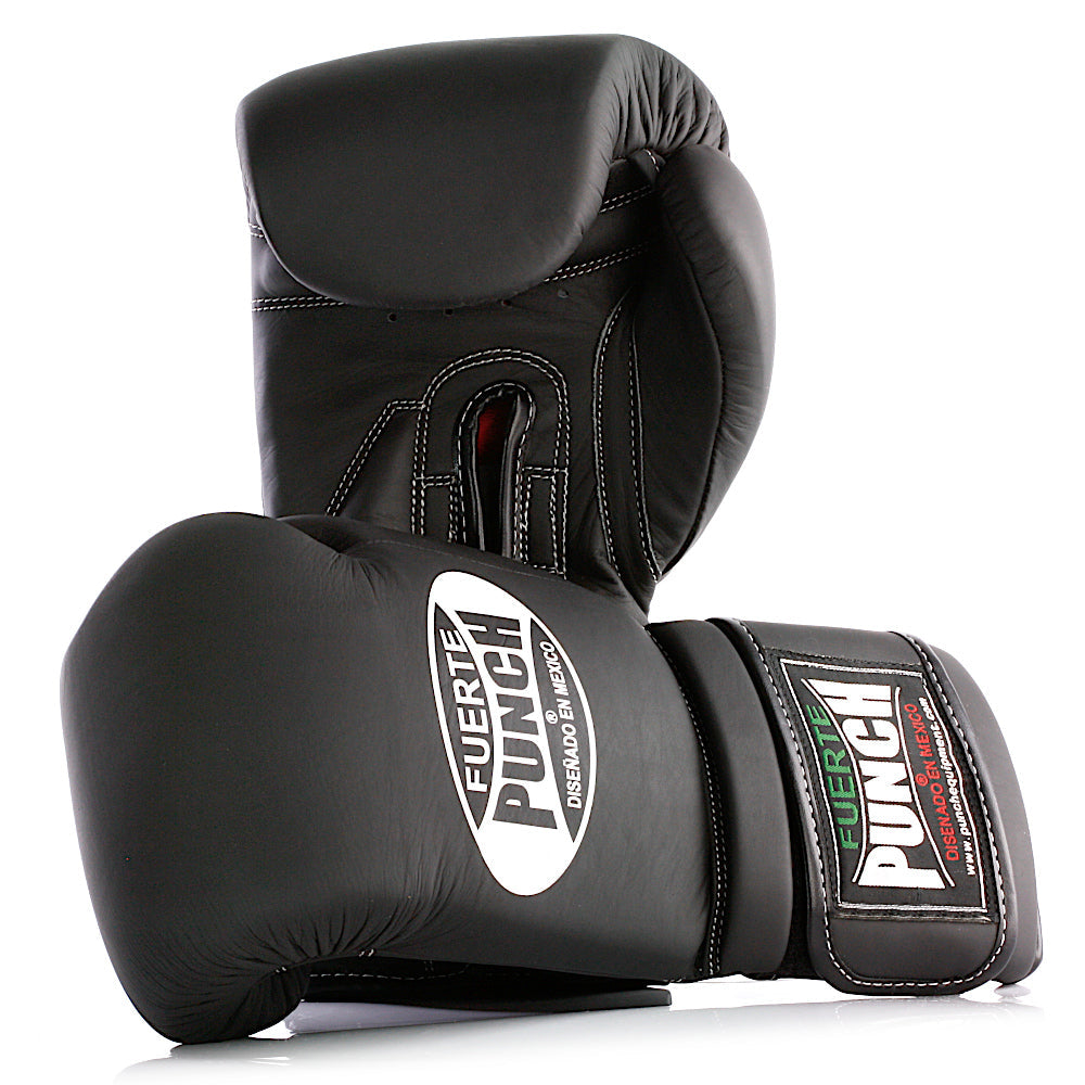 Mexican Elite Boxing Gloves – Matt Black