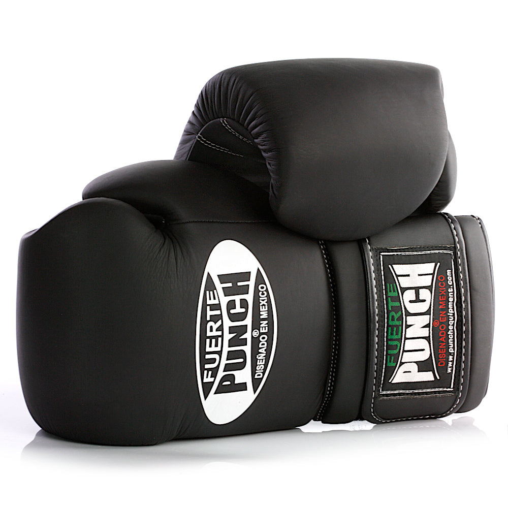 Mexican Elite Boxing Gloves – Matt Black