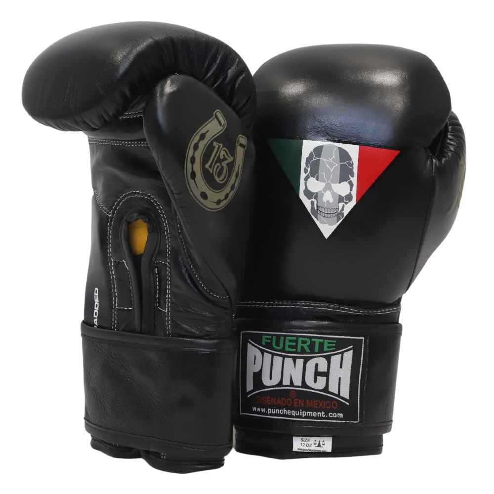Mexican Lucky 13 Boxing Gloves