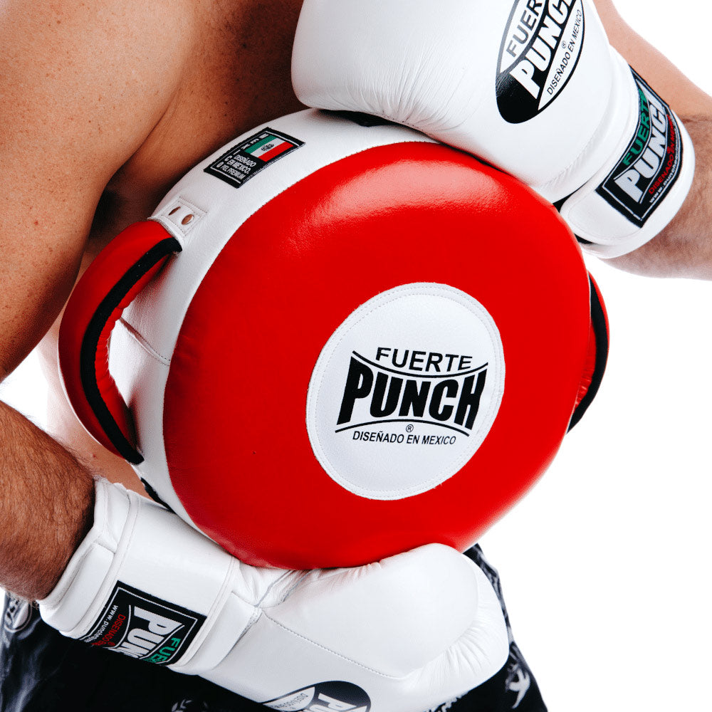 Mexican Round Shield – Red (Hard) / Black (Soft)