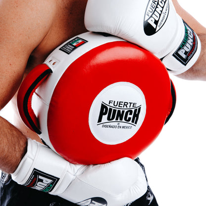 Mexican Round Shield – Red (Hard) / Black (Soft)