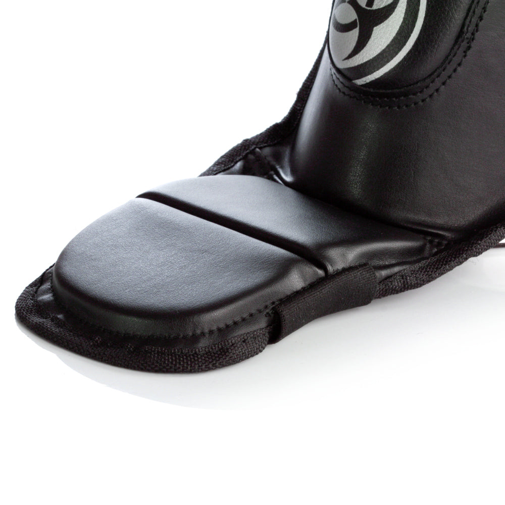 Club Fitness MMA Shin Pads – Black