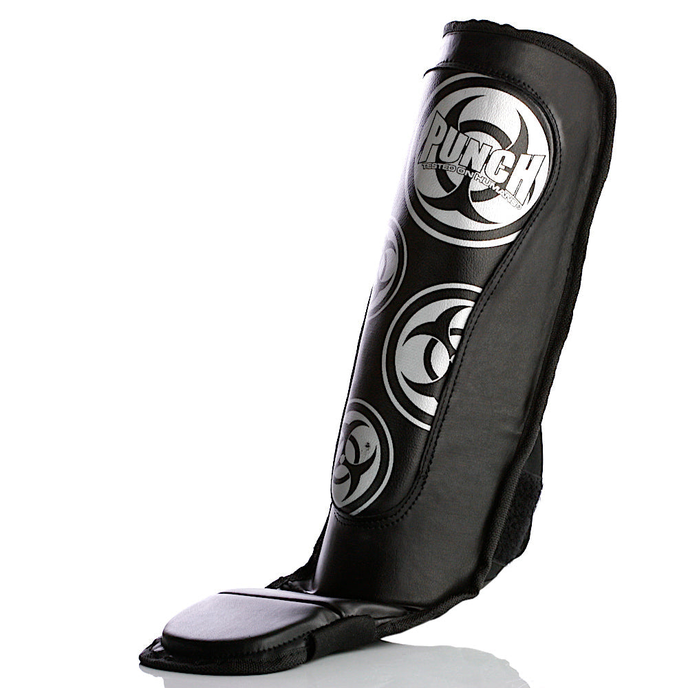 Club Fitness MMA Shin Pads – Black