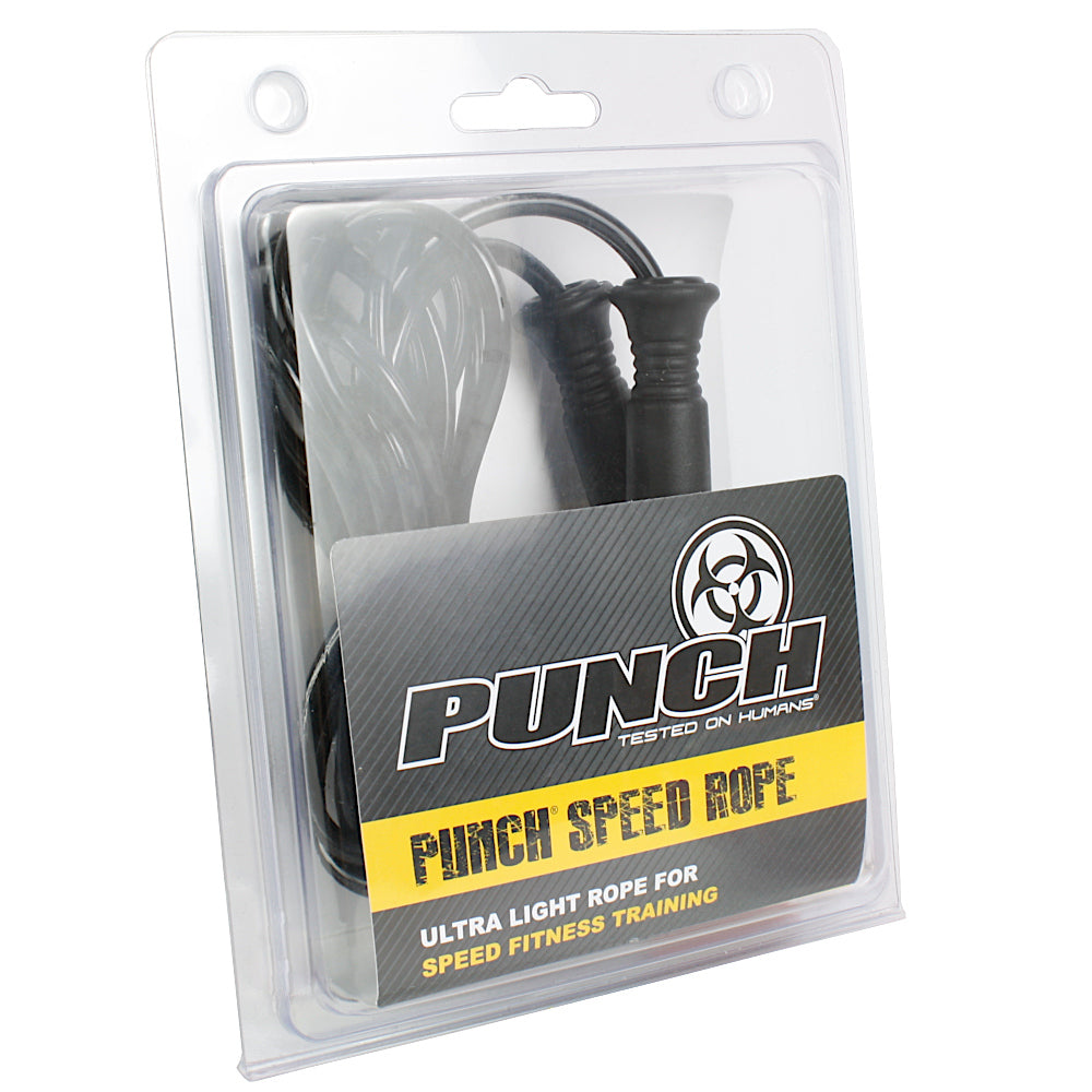 Punch Speed Skipping Rope – Black