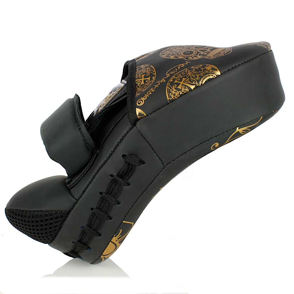 Urban Gold Skull Art Focus Pads – Black